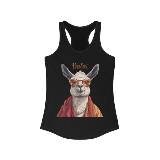 Dalai Llama Women's Ideal Racerback Tank