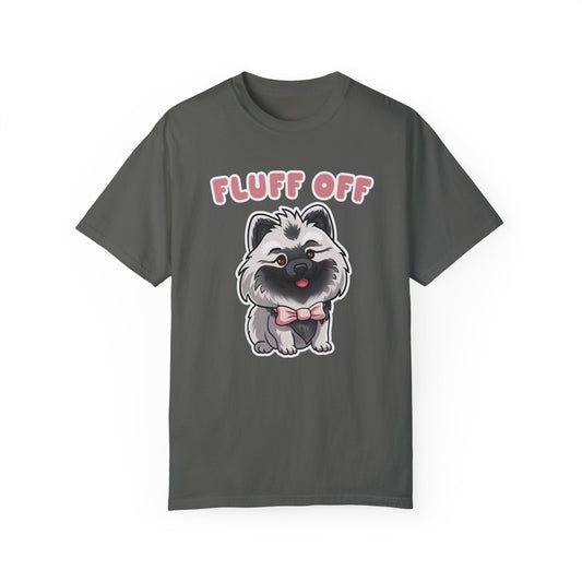 Fluff Off Unisex Garment-Dyed 100% Cotton T-shirt