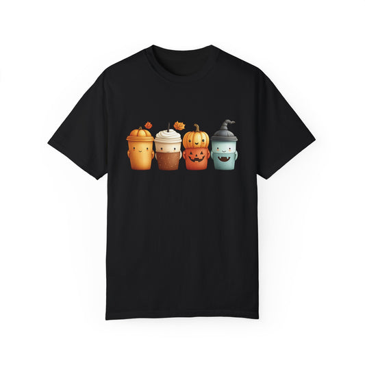 Spooky Brews Unisex Garment-Dyed T-shirt
