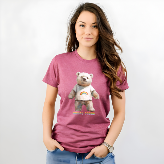 Beary Proud Unisex Jersey Short Sleeve Tee Express Delivery available