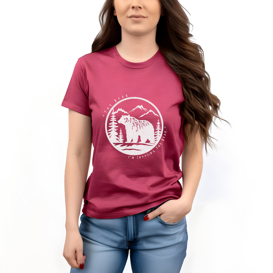 I Choose The Bear Unisex Jersey Short Sleeve Tee Express Delivery available