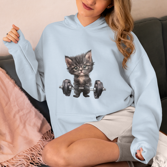 Gym Kitty Unisex Heavy Blend™ Hooded Sweatshirt