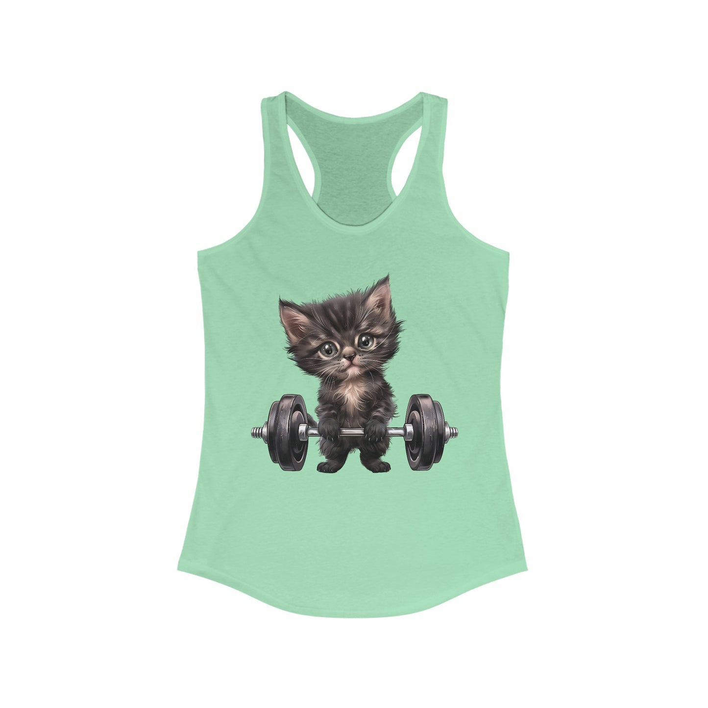 Gym Kitty Women's Ideal Racerback Tank