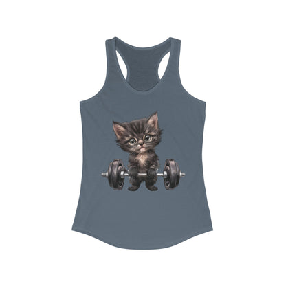 Gym Kitty Women's Ideal Racerback Tank