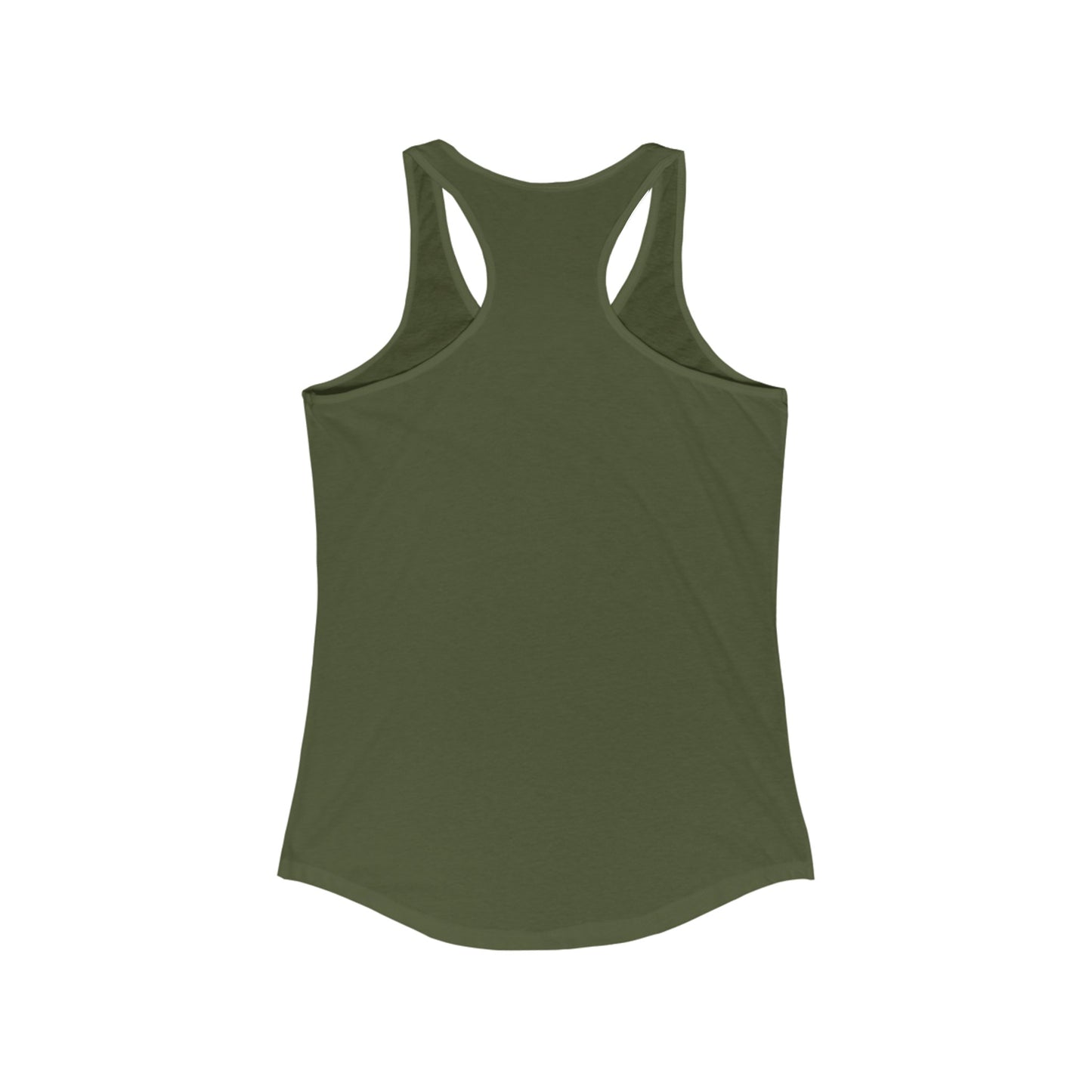 SMILE! Earthy Women's Ideal Racerback Tank