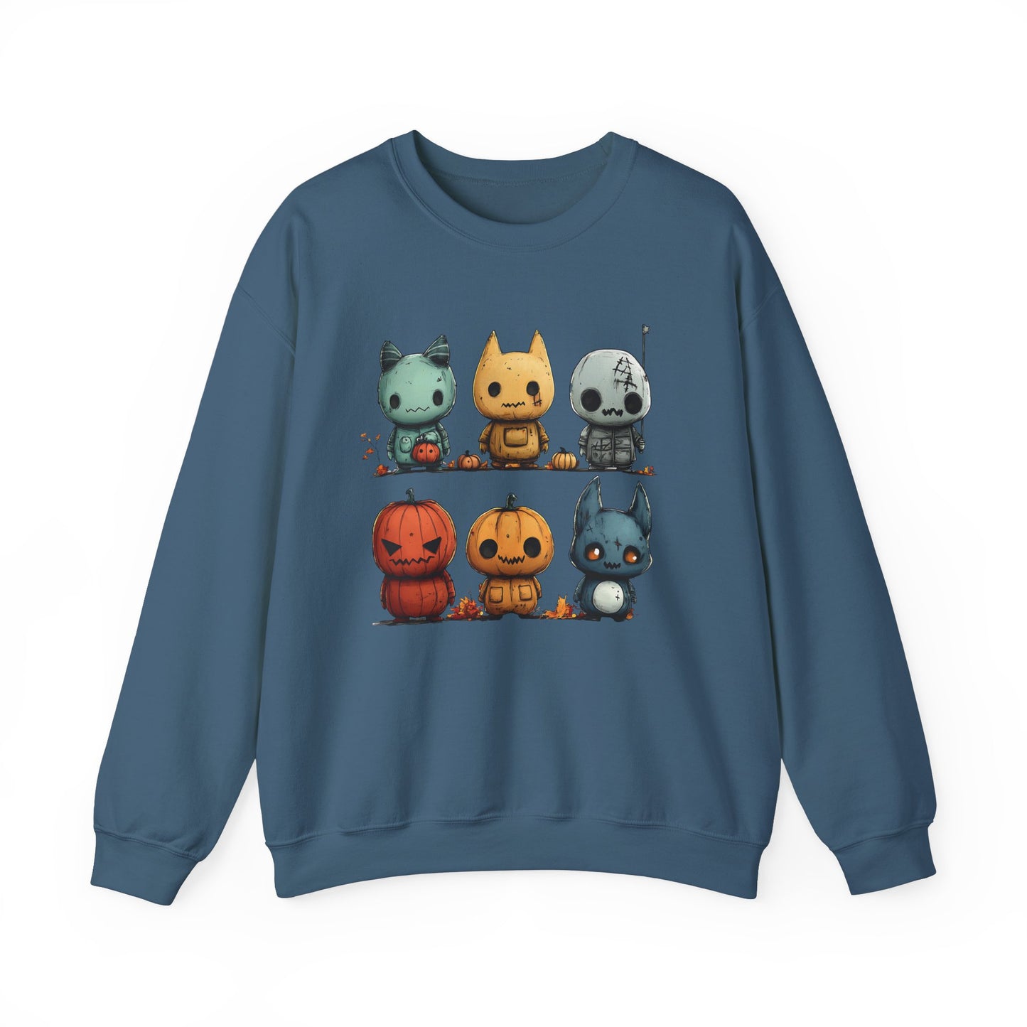 Cute Horror Characters Unisex Heavy Blend™ Crewneck Sweatshirt