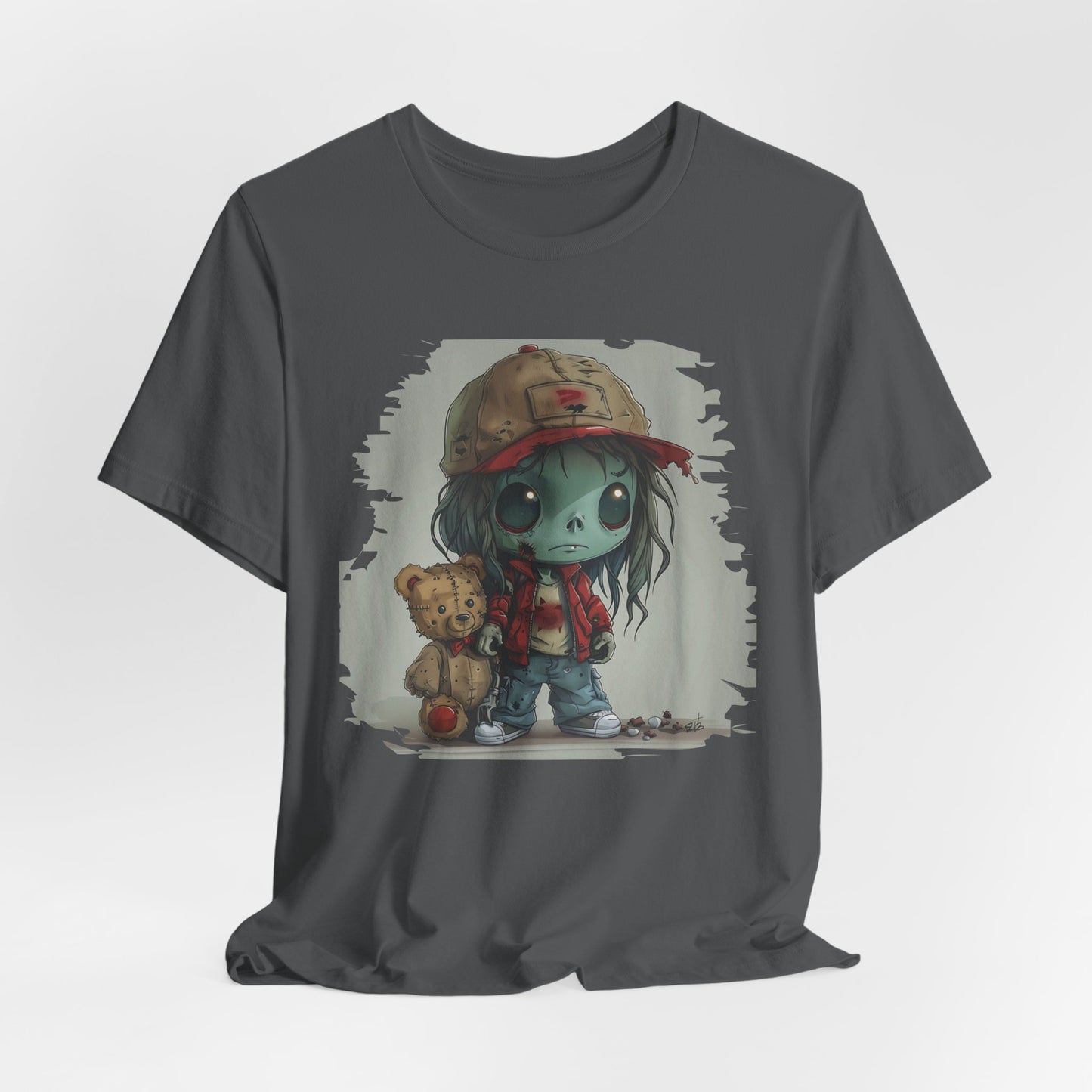 Cute Zombie Boy Unisex Jersey Short Sleeve Tee