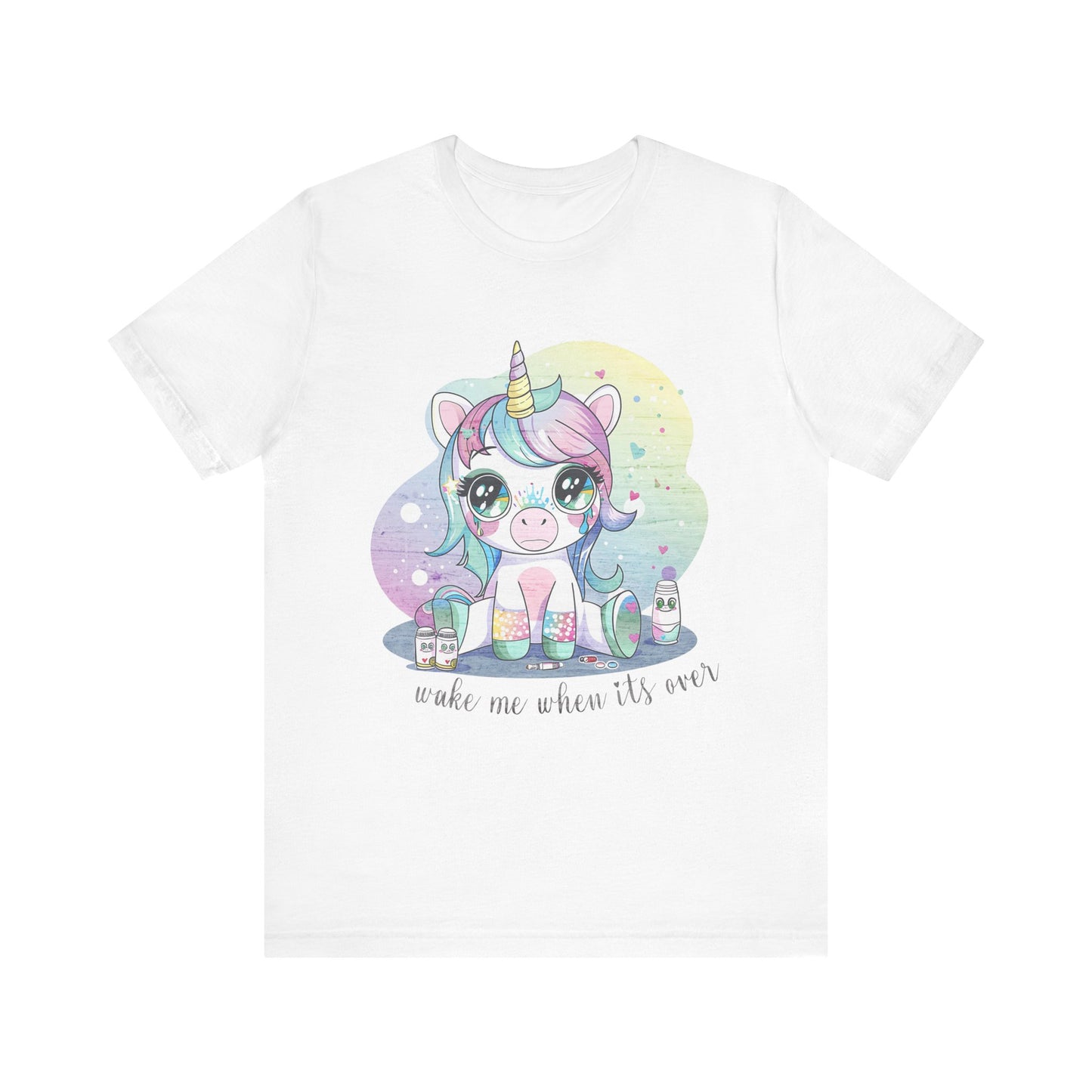 Wake Me When It's Over Unisex Jersey Short Sleeve Tee Express Delivery available