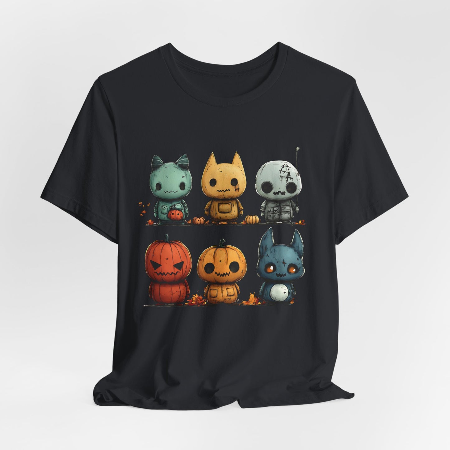 Cute Horror Characters Unisex Jersey Short Sleeve Tee