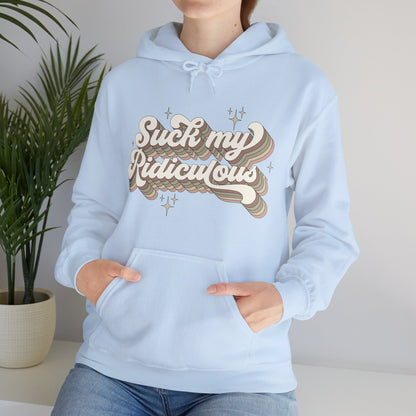 Suck My Ridiculous Earthy Unisex Heavy Blend™ Hooded Sweatshirt