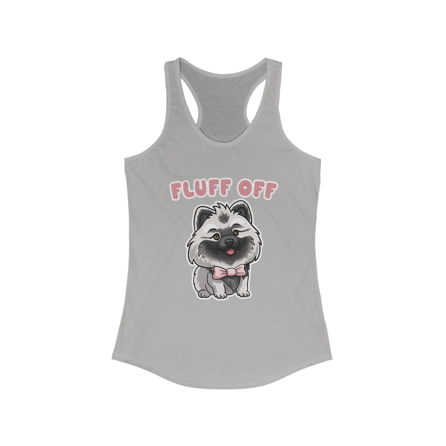 Fluff Off Women's Ideal Racerback Tank