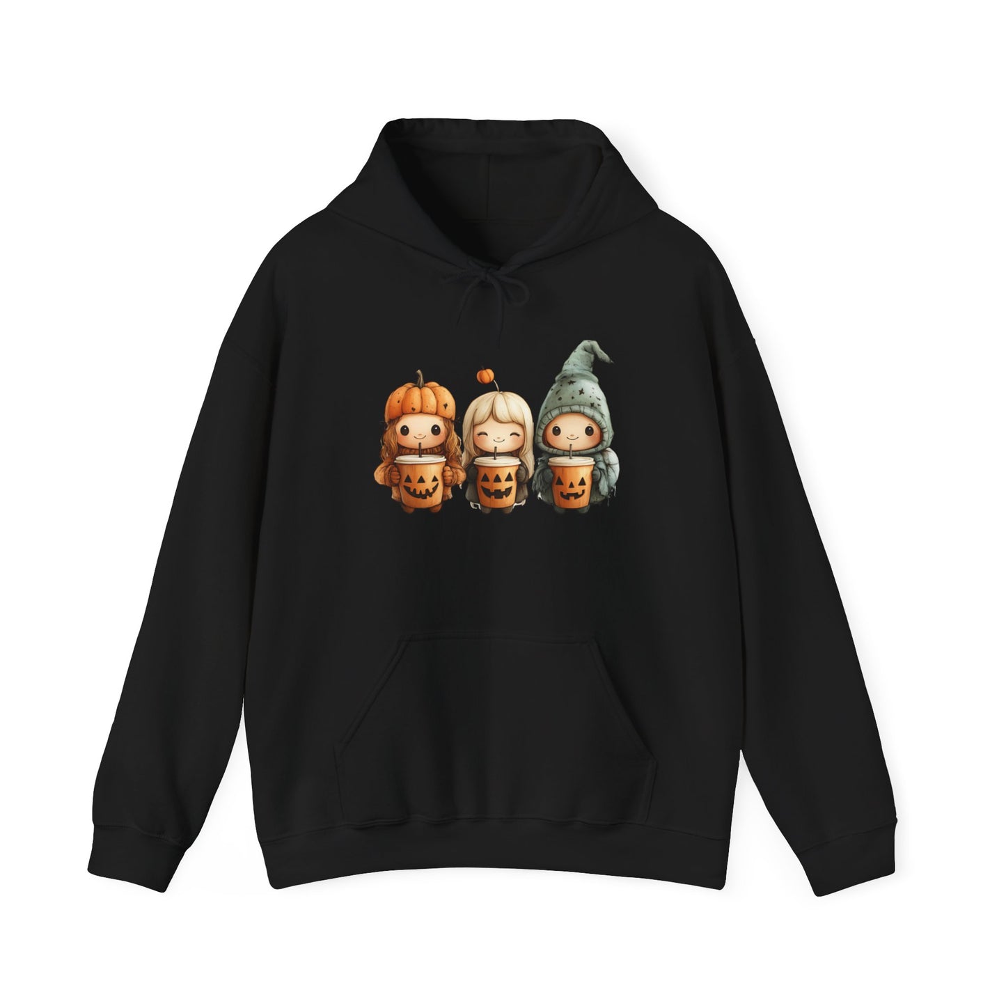 Halloween Coffee Kids Unisex Heavy Blend™ Hooded Sweatshirt