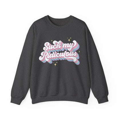 Suck my Ridiculous Pastel Unisex Heavy Blend™ Crewneck Sweatshirt