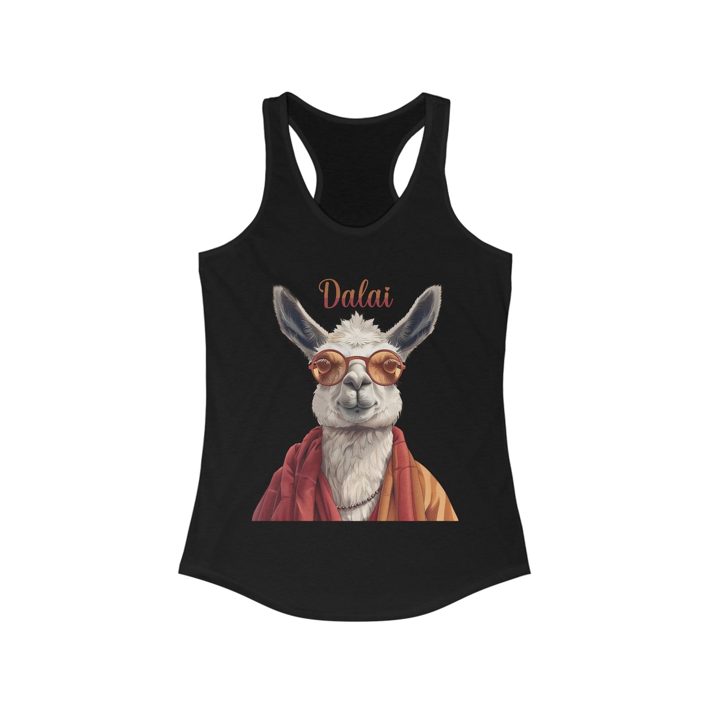 Dalai Llama Women's Ideal Racerback Tank