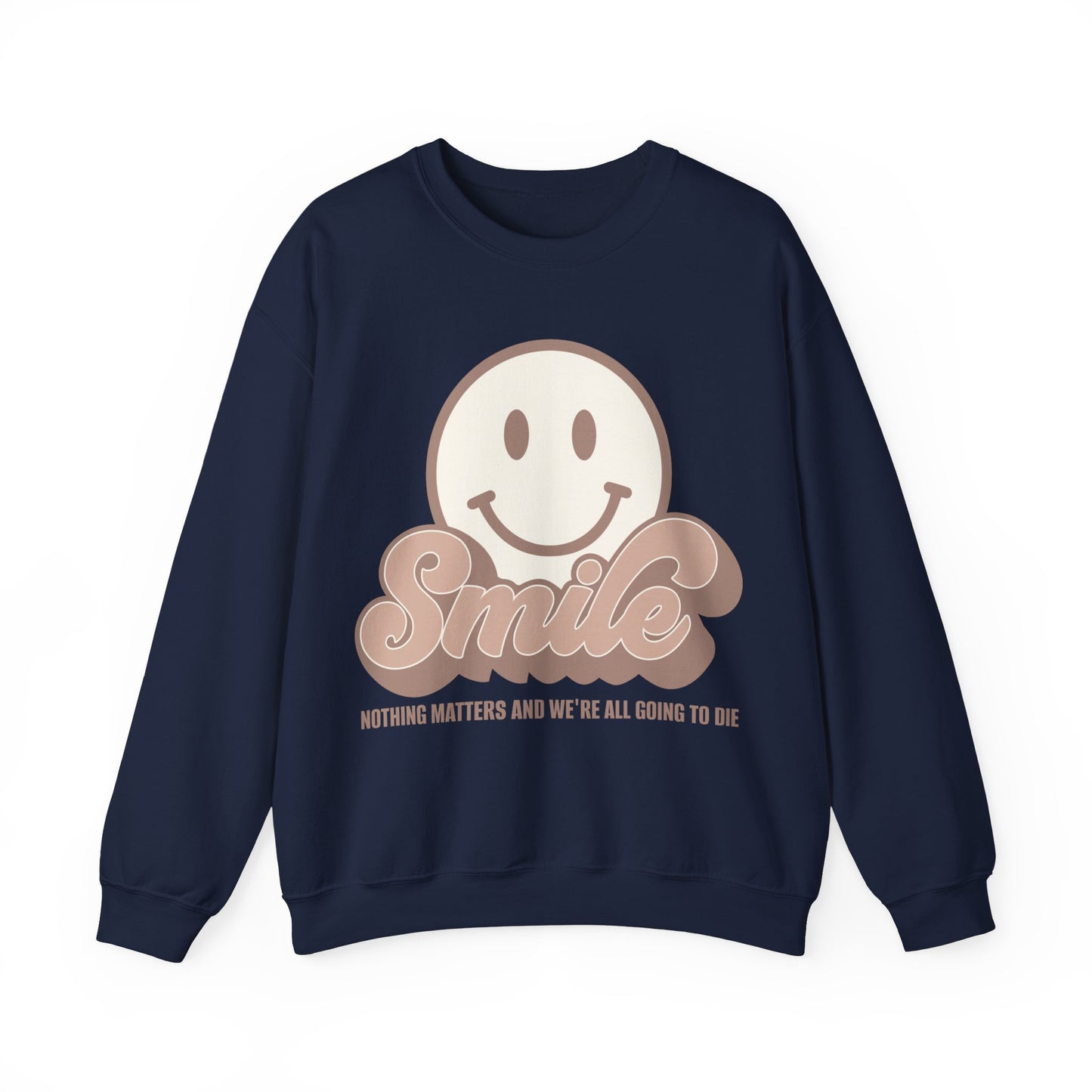 Smile Earthy Unisex Heavy Blend™ Crewneck Sweatshirt