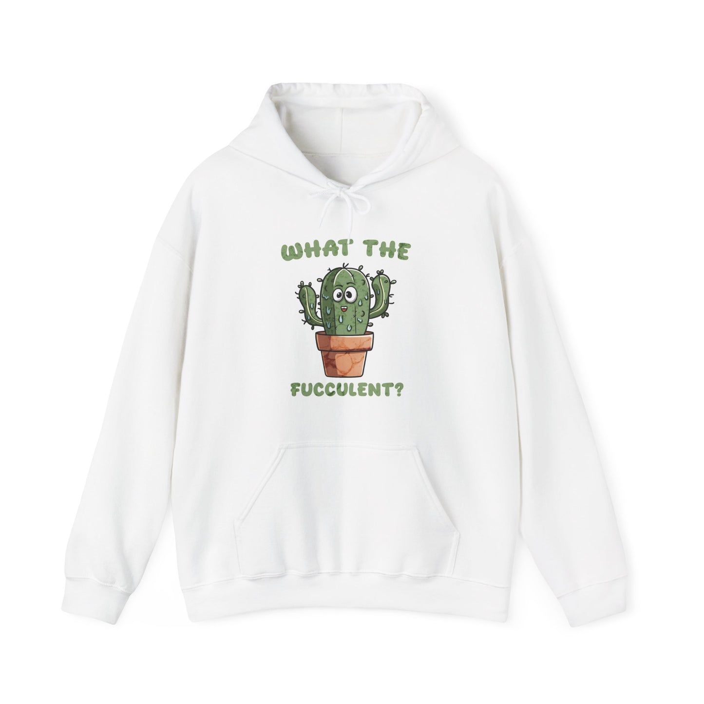 What the Fucculent Unisex Heavy Blend™ Hooded Sweatshirt