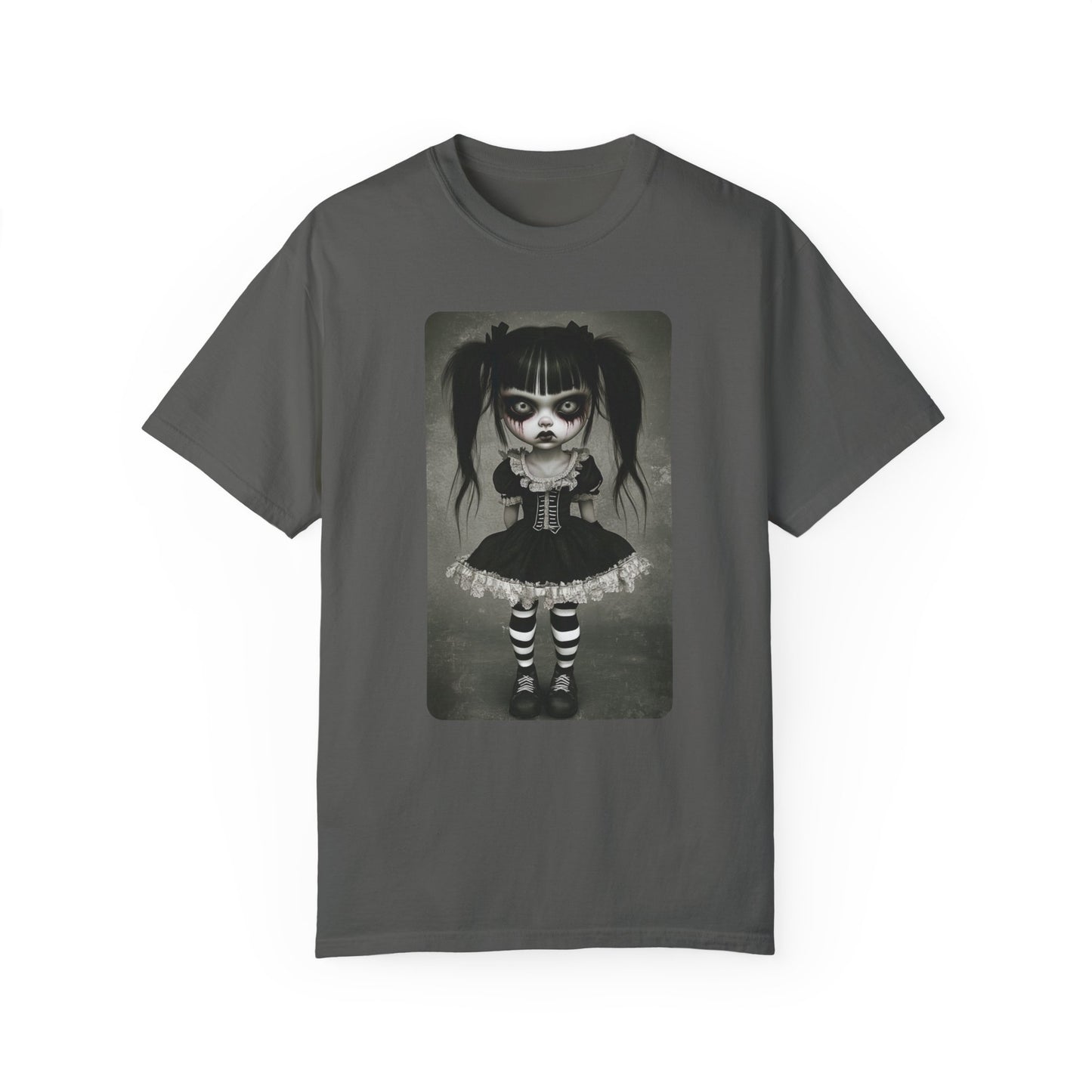 Goth Girl Vibes Unisex Garment-Dyed T-shirt