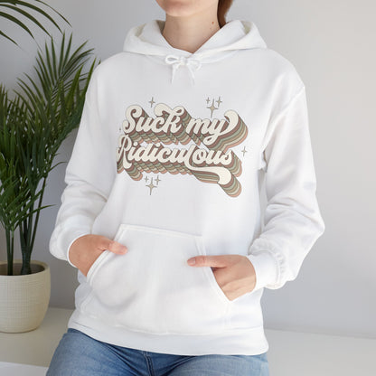 Suck My Ridiculous Earthy Unisex Heavy Blend™ Hooded Sweatshirt