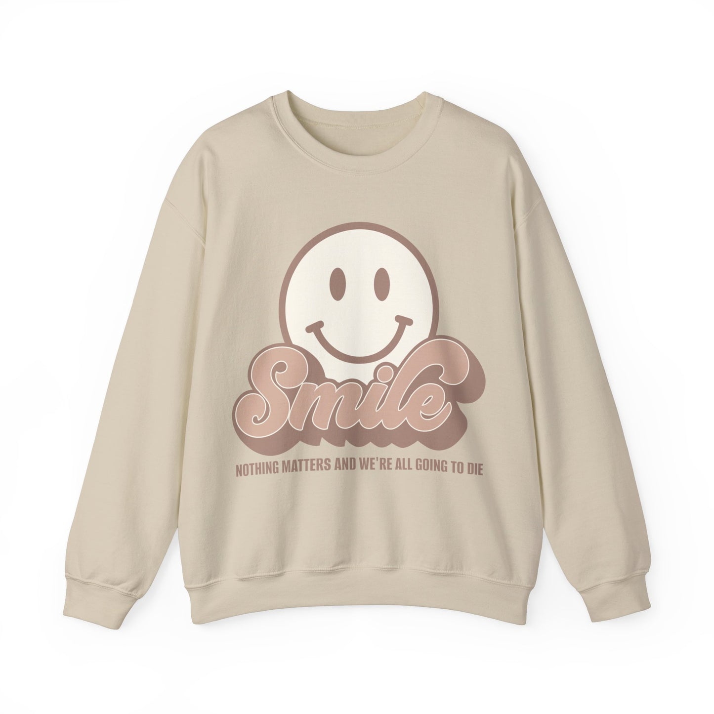 Smile Earthy Unisex Heavy Blend™ Crewneck Sweatshirt
