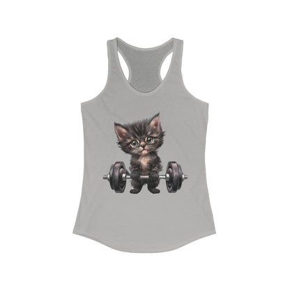 Gym Kitty Women's Ideal Racerback Tank