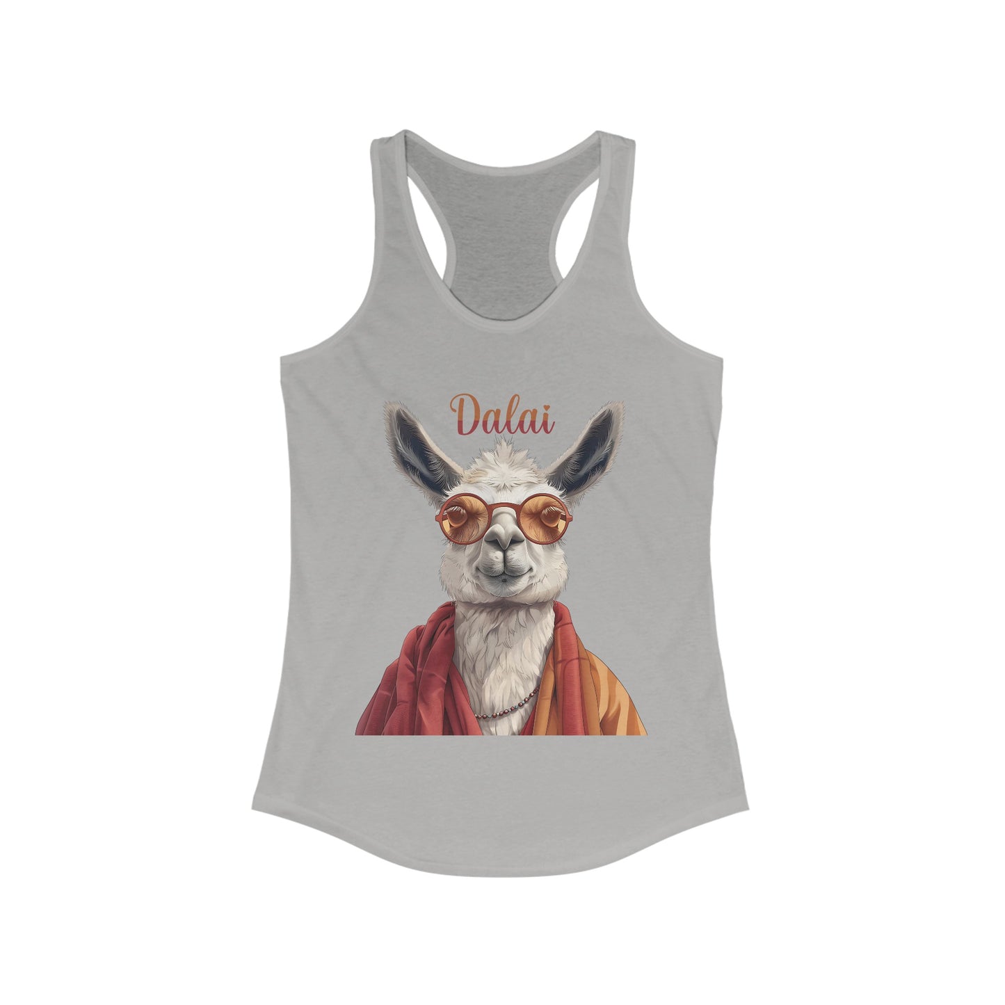 Dalai Llama Women's Ideal Racerback Tank