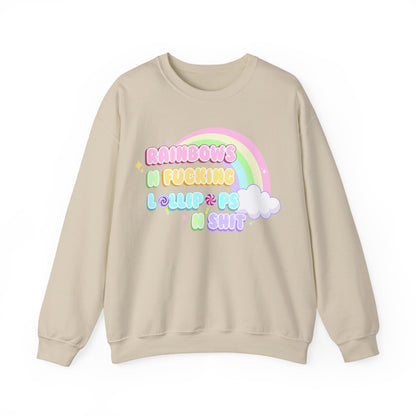 Rainbows n Lollipops Unisex Heavy Blend™ Crewneck Sweatshirt