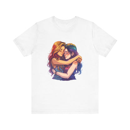 WLW Pride 2024 Unisex Jersey Short Sleeve Tee Express Delivery available