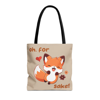 Oh For Fox Sake Tote Bag 16"