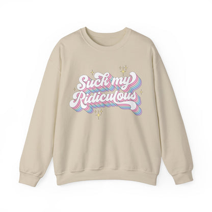 Suck my Ridiculous Pastel Unisex Heavy Blend™ Crewneck Sweatshirt