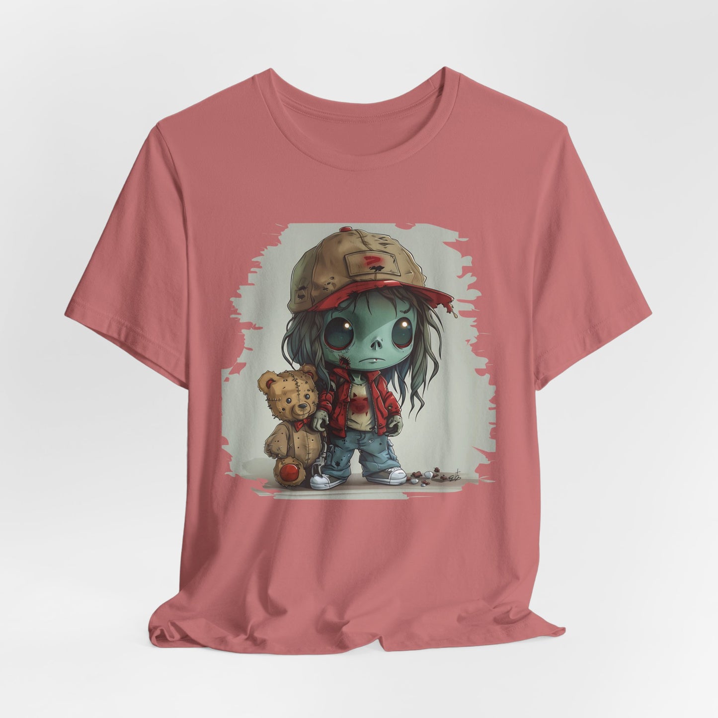 Cute Zombie Boy Unisex Jersey Short Sleeve Tee