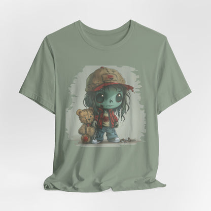 Cute Zombie Boy Unisex Jersey Short Sleeve Tee