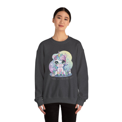 Wake Me When It's Over Unisex Heavy Blend™ Crewneck Sweatshirt