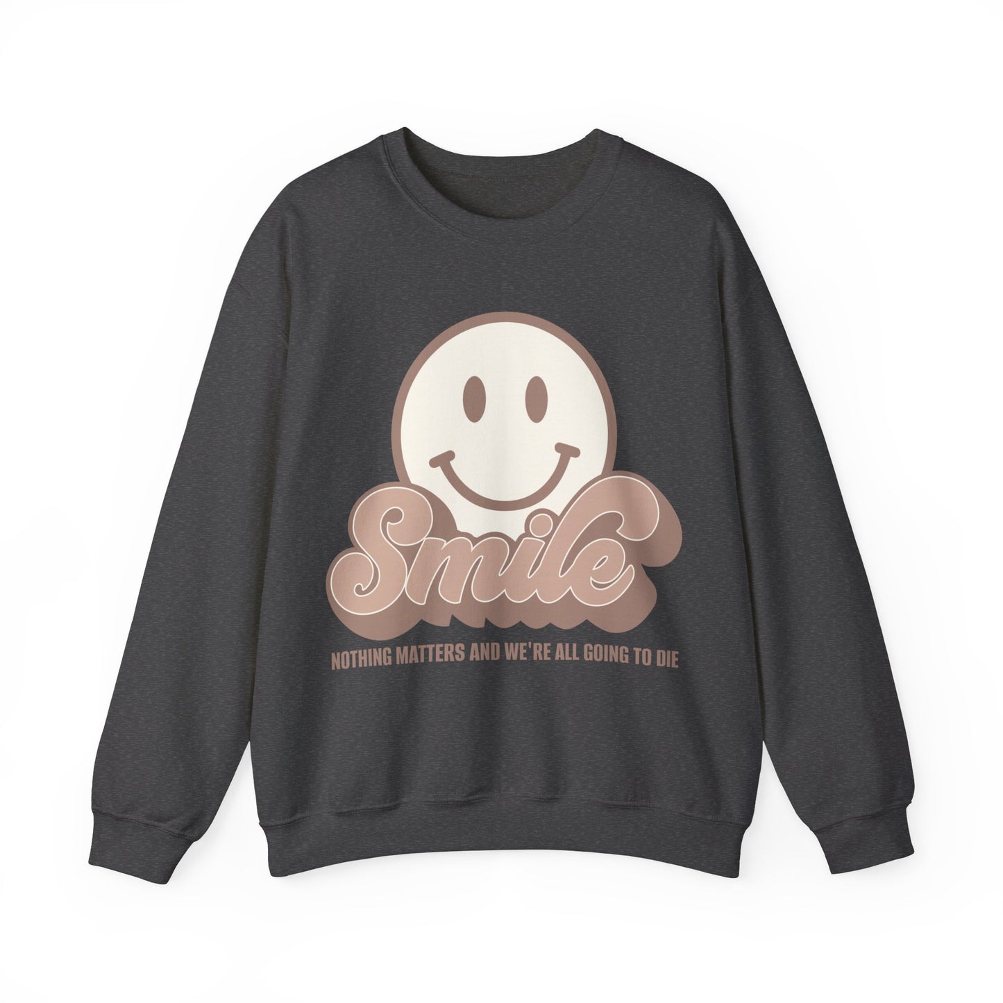Smile Earthy Unisex Heavy Blend™ Crewneck Sweatshirt