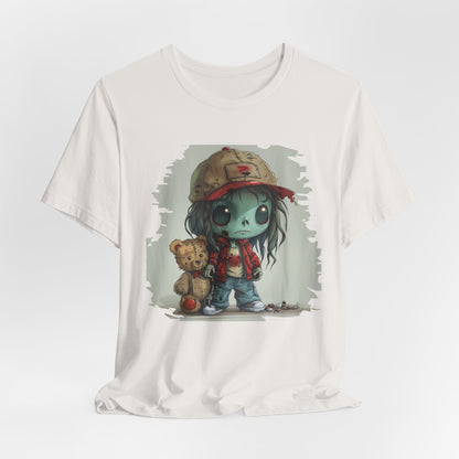 Cute Zombie Boy Unisex Jersey Short Sleeve Tee