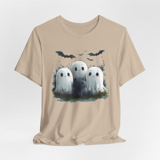 Cute Ghosties Unisex Jersey Short Sleeve Tee