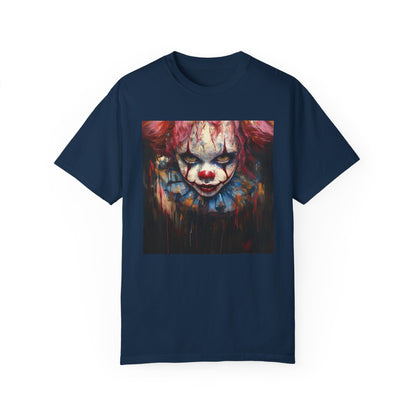 Painted Clown Unisex Garment-Dyed T-shirt