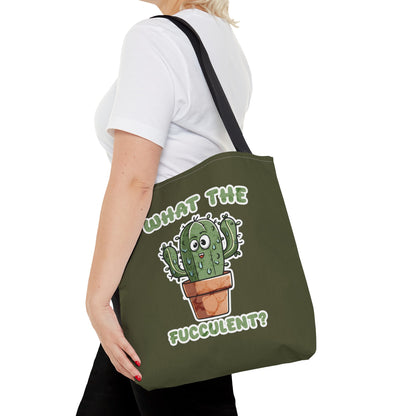 What the Fucculent Tote Bag 16"