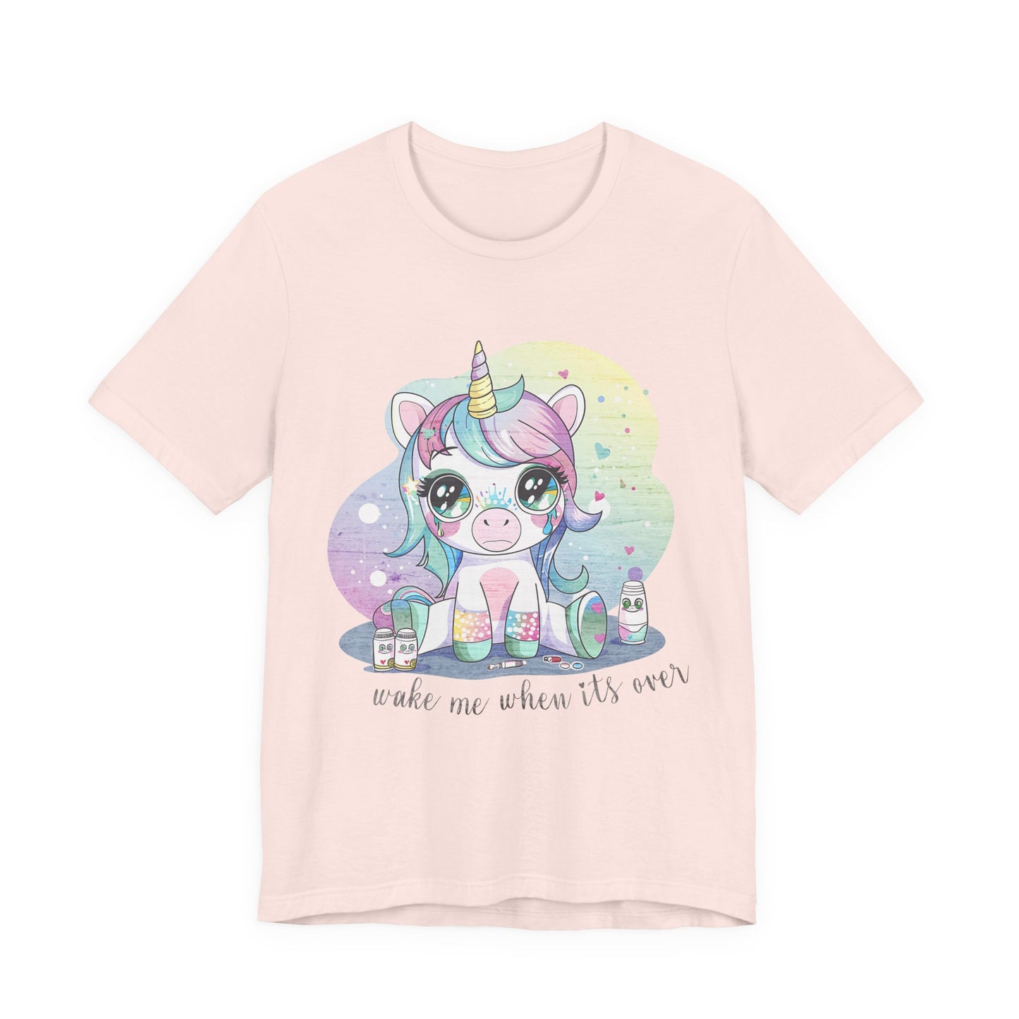 Wake Me When It's Over Unisex Jersey Short Sleeve Tee Express Delivery available