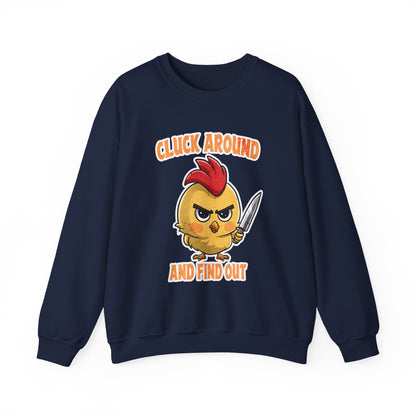 Cluck Around and Find Out Unisex Heavy Blend™ Crewneck Sweatshirt