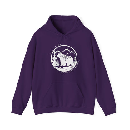 I Choose The Bear Unisex Heavy Blend™ Hooded Sweatshirt