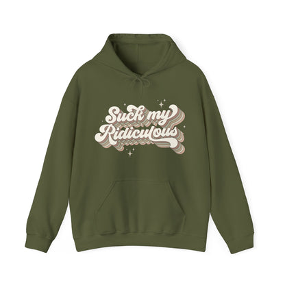 Suck My Ridiculous Earthy Unisex Heavy Blend™ Hooded Sweatshirt