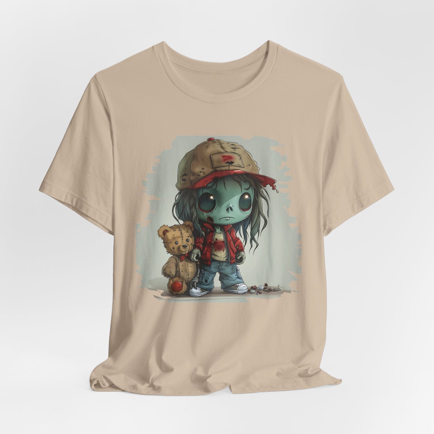 Cute Zombie Boy Unisex Jersey Short Sleeve Tee