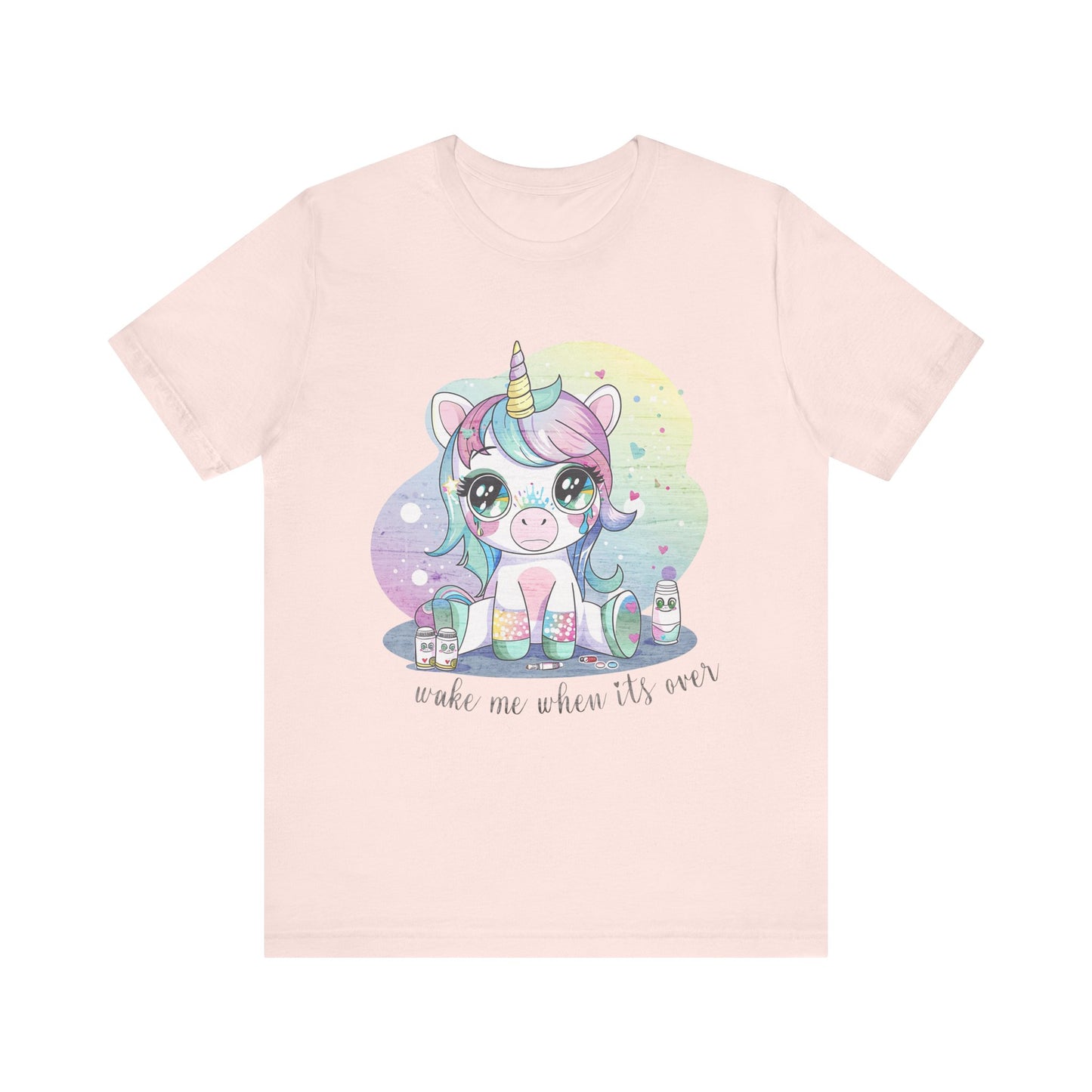 Wake Me When It's Over Unisex Jersey Short Sleeve Tee Express Delivery available