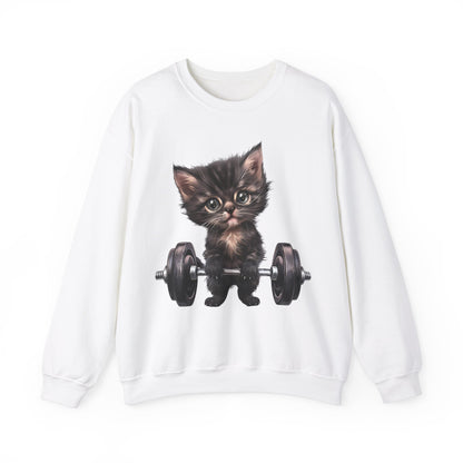 Gym Kitty Unisex Heavy Blend™ Crewneck Sweatshirt