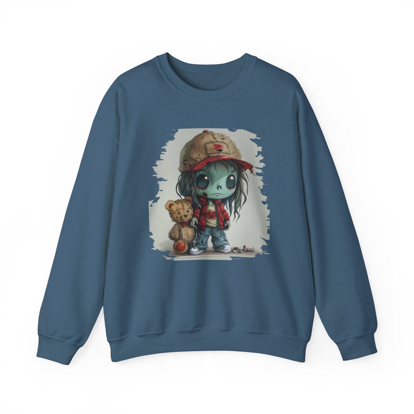 Cute Zombie Boy Unisex Heavy Blend™ Crewneck Sweatshirt