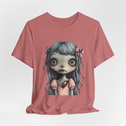 Dead Inside Pink Zombie Girl T-Shirt