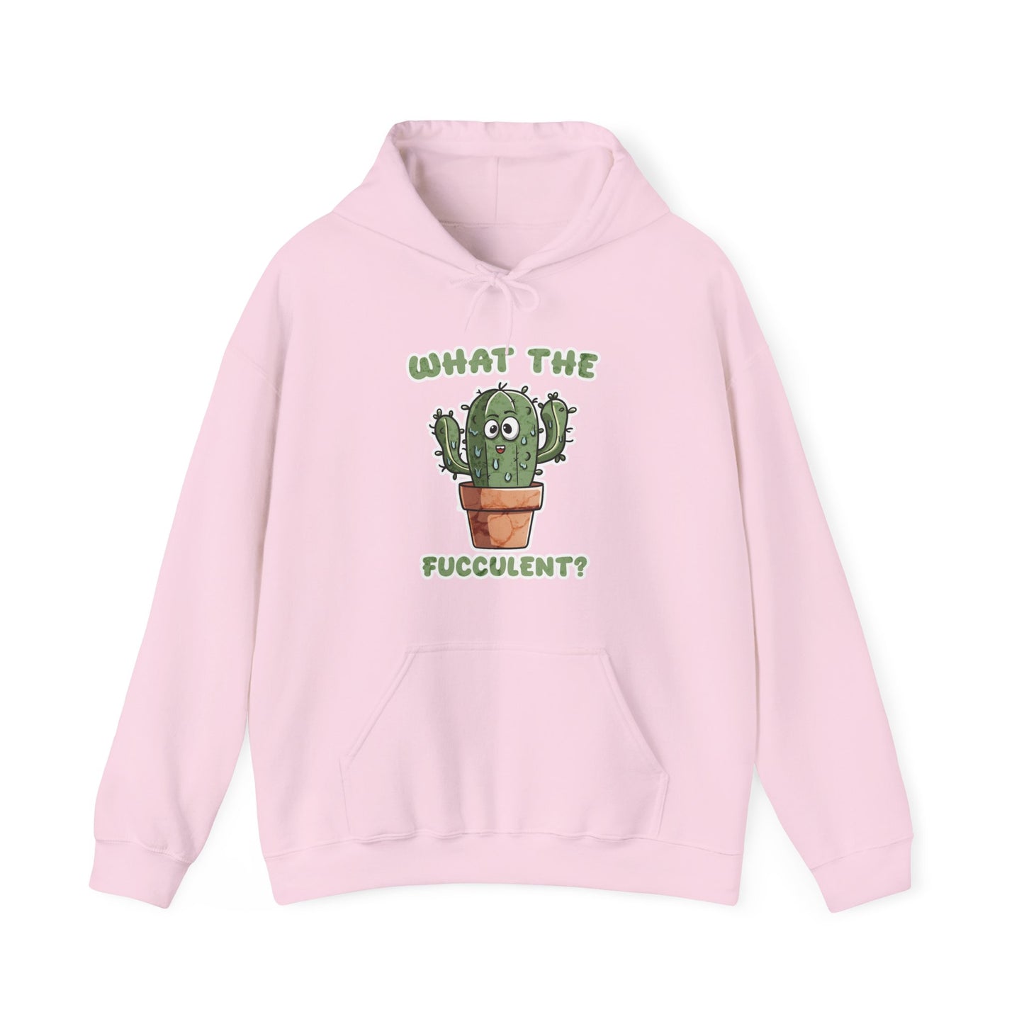 What the Fucculent Unisex Heavy Blend™ Hooded Sweatshirt