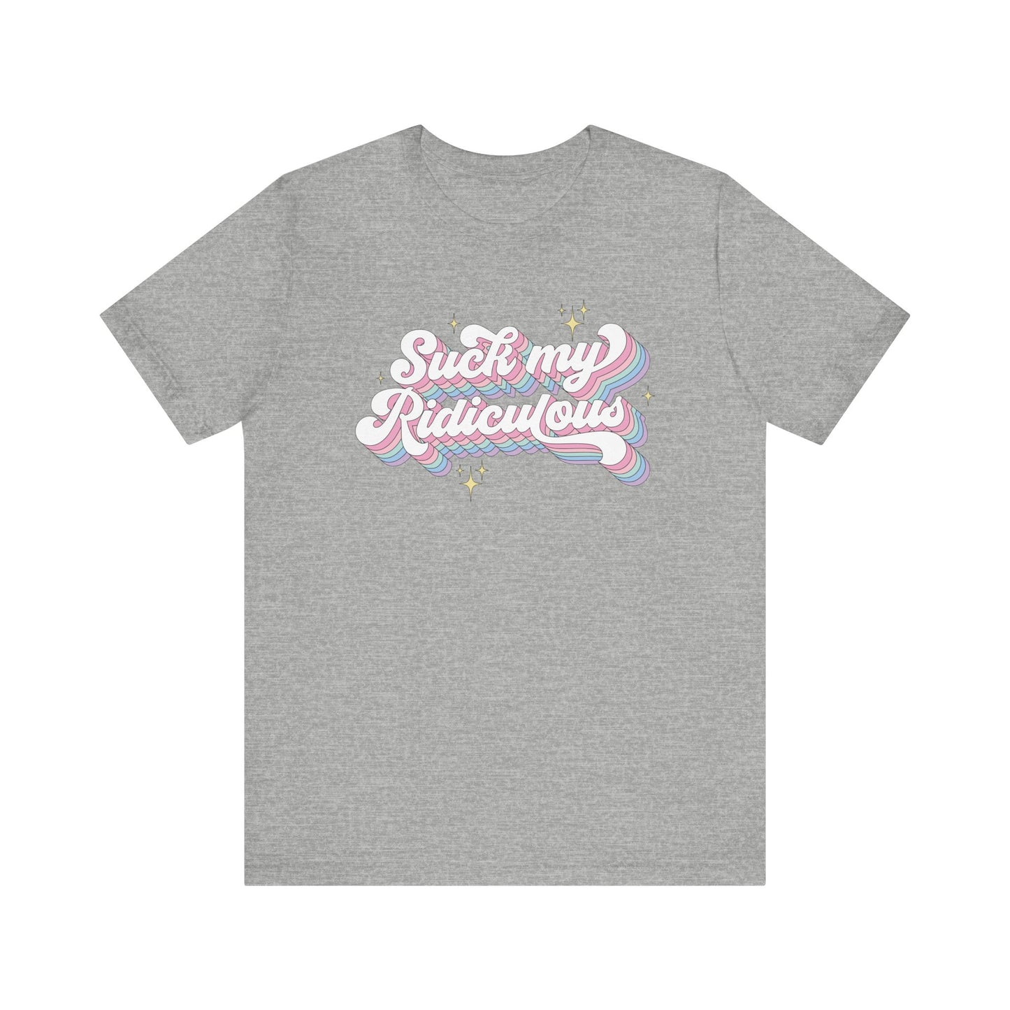 Suck My Ridiculous Pastel Unisex Jersey Short Sleeve Tee Express Delivery available