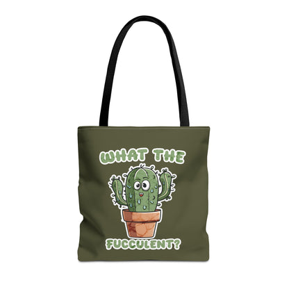 What the Fucculent Tote Bag 16"