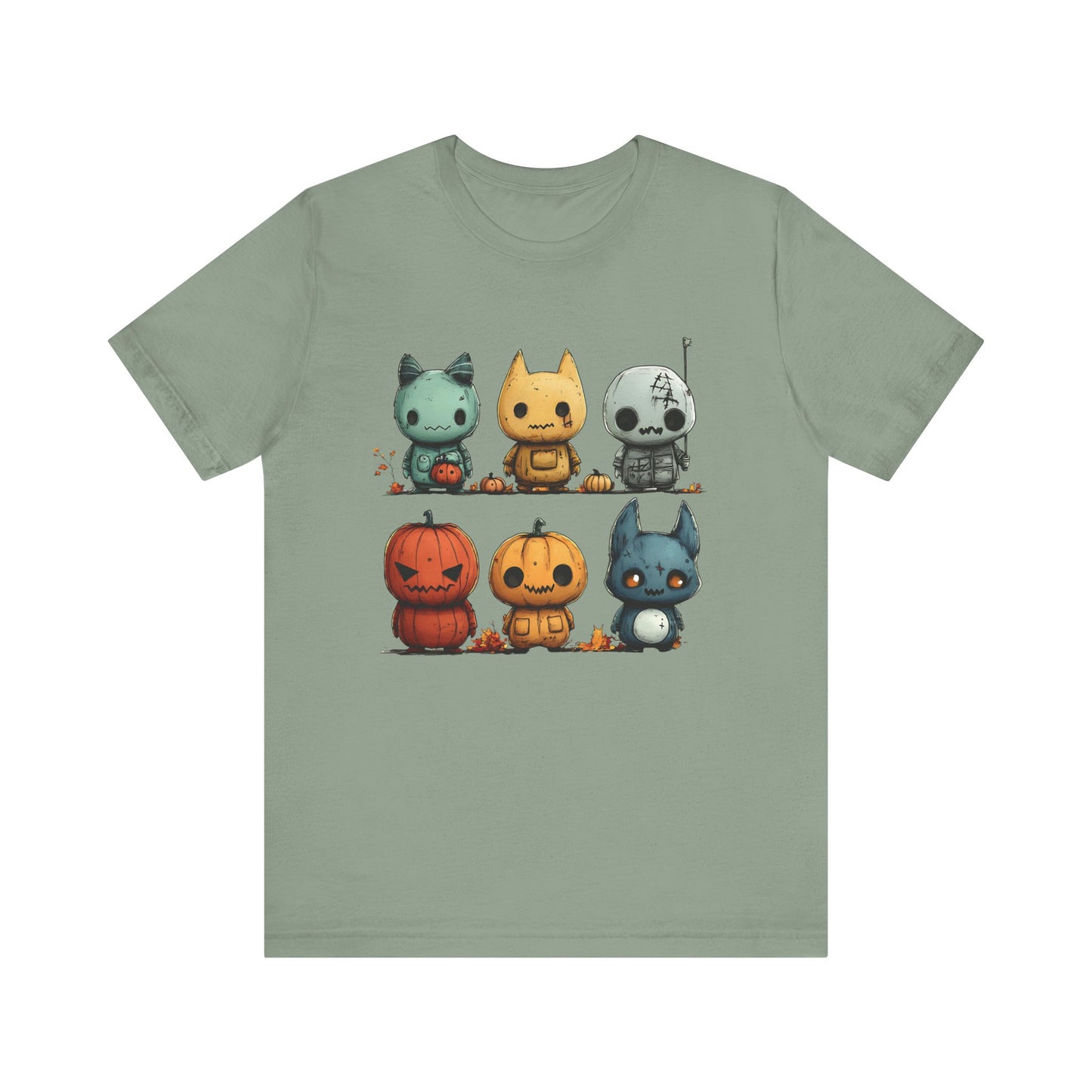 Cute Horror Characters Unisex Jersey Short Sleeve Tee